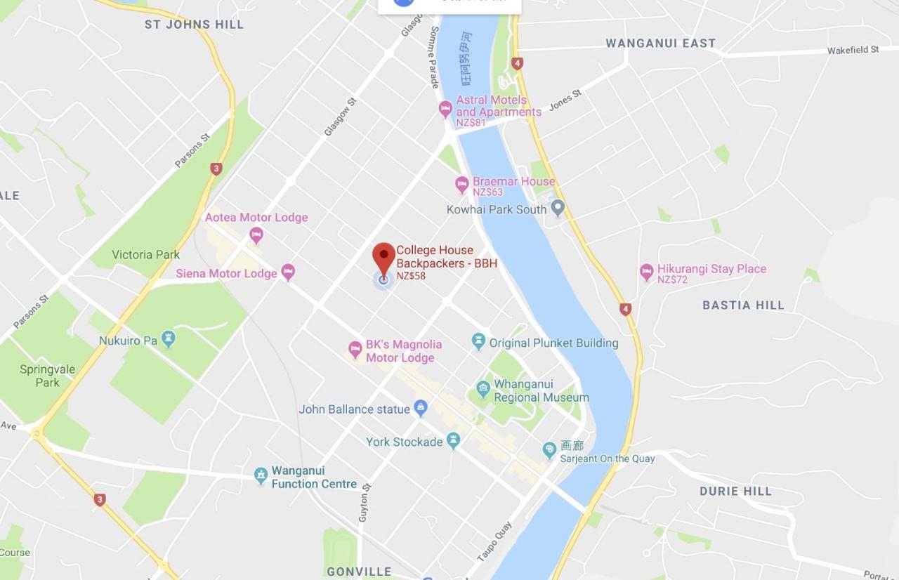 42B College House Hostel Whanganui Ngoại thất bức ảnh